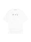 Off-White Paint Splat Arrow Skate Tee White Black