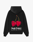 Nude Project Juicy Cherry Hoodie Black