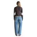 Nude Project Cherries Full-Zip Knit Brown