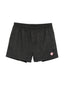⁠CASA BLANCA MONOGRAM SWIM SHORTS BLACK