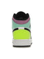 Jordan 1 Mid Pastel Black Toe (GS)