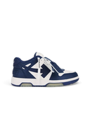 OFF-WHITE Out Of Office OOO Low Tops Dusty Blue White