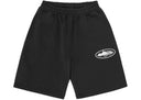 Corteiz Island Puff Print Sweatshort Black