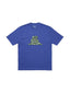 Palace Chiseled Logo T-shirt Blue