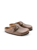 Birkenstock Boston Nubuck Oiled Tabacco Brown