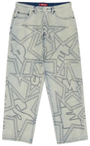 Supreme Stars Topstitch Baggy Jean Dirty