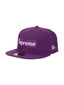 Supreme Championship Box Logo New Era 59Fifty Hat Purple