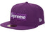 Supreme Championship Box Logo New Era 59Fifty Hat Purple