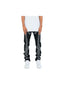 MNML SKELETON CRYSTAL JEANS