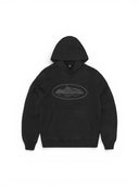 Corteiz Alcatraz V2 Hoodie Triple Black