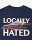Nude Project Locally Hated Tee Navy