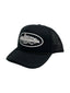 Corteiz Alcatraz Premium Puff Print Trucker Hat Black