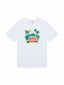 Casablanca Beach Wave Oversized White T-Shirt one-kickz