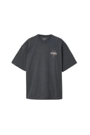 AllSaints Pentacle Oversized Short Sleeve Graphic T-Shirt Washed Black one-kickz