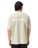 Camiseta One Kickz AllSaints Dreamer verde empolvado de corte oversize con estampado gráfico en la espalda