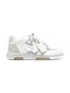 OFF-WHITE Out Of Office OOO Low Tops See Through Grey White