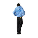 Eme Studios Waffle Cobalt Croped Boxy Full Zip