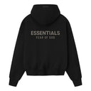 Fear of God Essentials Classic Fleece Hoodie Jet Black
