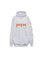 Balenciaga Women's Metal Vintage Oversized Hoodie White/Multi