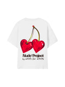 Nude Project Juicy Cherry Tee White