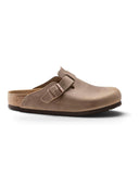 Birkenstock Boston Nubuck Oiled Tabacco Brown