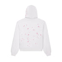 Sp5der Fractured Logo Hoodie White