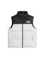 The North Face 1996 Retro Nuptse Vest White Dune/TNF Black