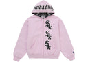 Supreme Chicago White Sox Zip Up Hooded Sweatshirt Light Pink