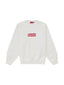 Supreme Washed Box Logo Crewneck White