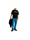 Off-White Big Bookish Logo Print Black T-shirt
