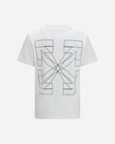 Off-White White Big Double Arrow Slim T-shirt