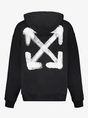 OFF-WHITE 3D Spray Arrow Skate Hoodie Black