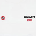 Supreme Ducati Logo Tee White