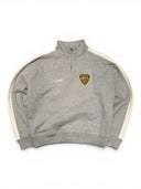 Corteiz Boca Quarter Half Zip Grey