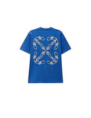 Off White Bandana Arr Slim S/S T-Shirt Nautical Blue
