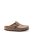 Birkenstock Boston Nubuck Oiled Tabacco Brown