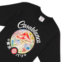 Casablanca Mushroom Emblem Printed T-Shirt 'Black'