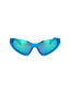 BALENCIAGA BLUE CAT-EYE SUNGLASSES