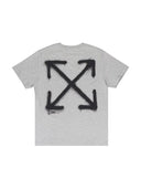 Off-White Spray Can Arrow Slim T-Shirt Grey