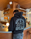 Nude Project Swans Hoodie Black