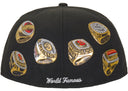 Supreme Rings Box Logo New Era 59Fifty Fitted Hat Black
