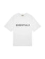 Fear of God Essentials 3D Silicon Applique Boxy T-Shirt White