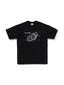 Bape SpaceShip Package Black Tee