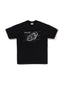 Bape SpaceShip Package Black Tee
