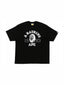 BAPE OG Ape Head College Relaxed Fit Tee Black