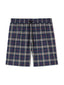Burberry Check Drawcord Swim Shorts Carbon Blue