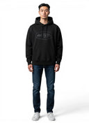 Corteiz Alcatraz V2 Hoodie Triple Black