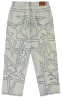 Supreme Stars Topstitch Baggy Jean Dirty