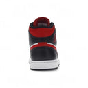 Jordan 1 Mid White Black Red (2022)