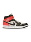 Jordan 1 Mid Newsprint Light Orewood Brown (Women's)